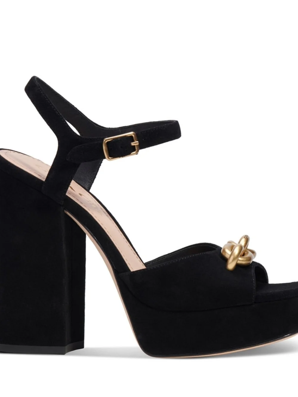 Coach black suede